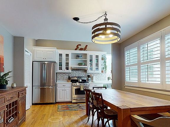 Open Dining and Kitchen