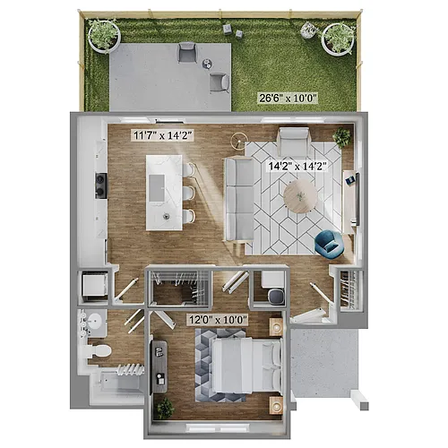 Floor plan The Haven