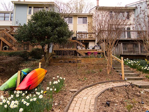 Back of house from Lake