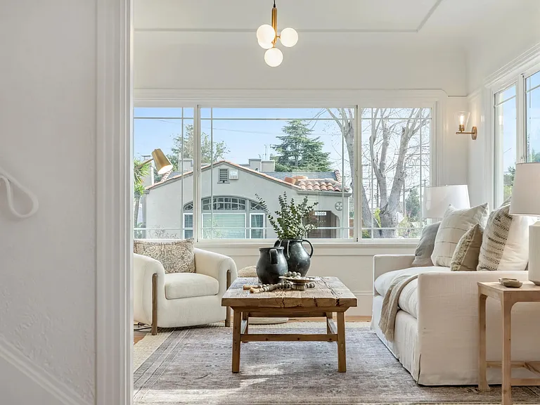 Living room- staging