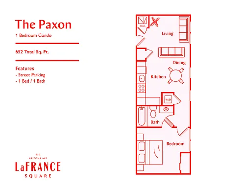 Floor plan Paxon
