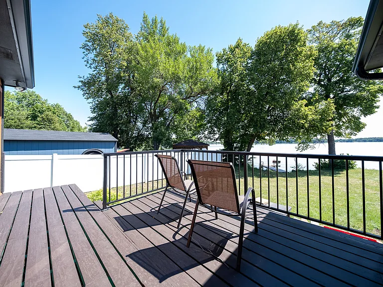 Deck off Master Bedroom and 3rd Bedroom