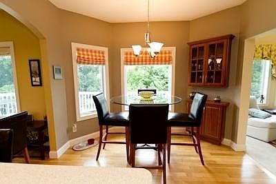 Dining Area With Wooded View