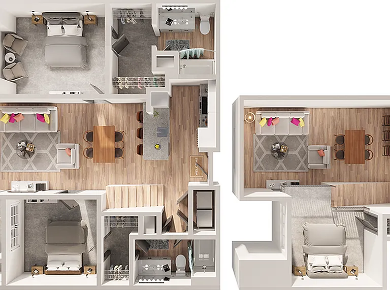 Wesley Village - B9 Floor Plan Wesley Village - B9 Floor Plan