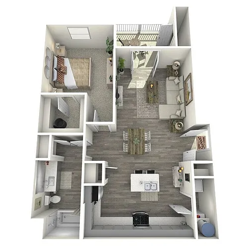 Floor plan A1A