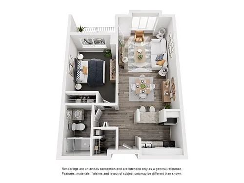 Floor plan The Baldwin