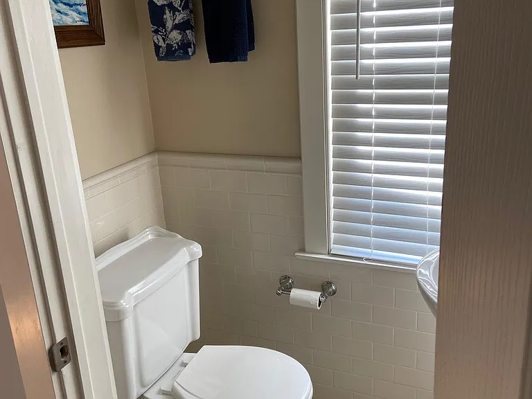 First floor 1/2 bath.