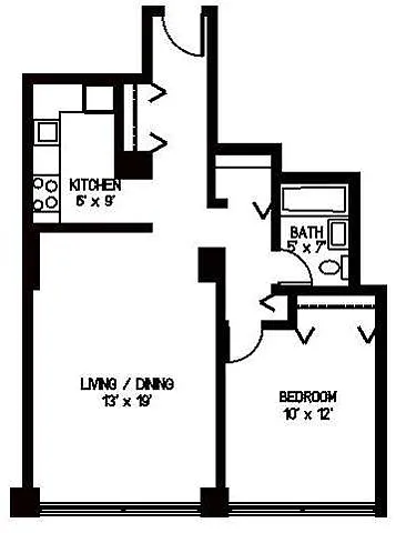 Floor plan Floorplan 1210