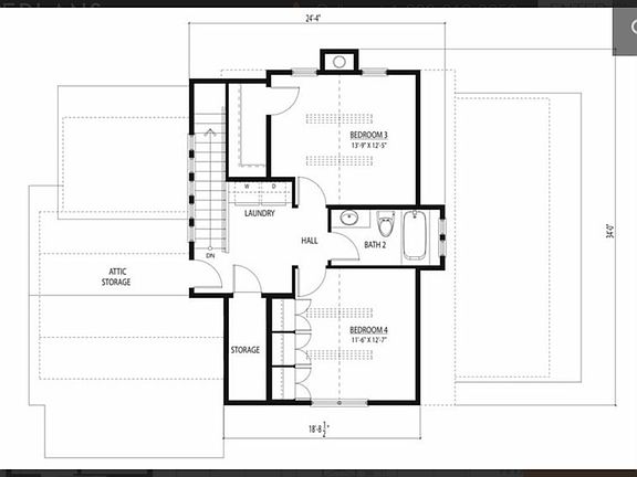 Second floor plan 