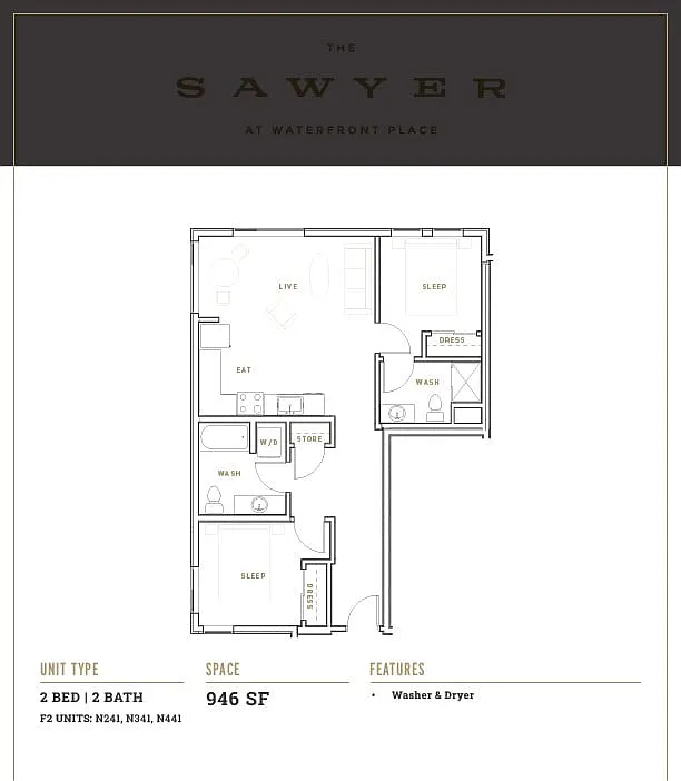 Floor plan F2