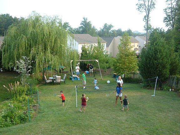 Backyard from deck