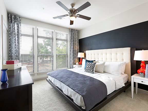 5th Street Commons A1 Model Bedroom w/ King Bed