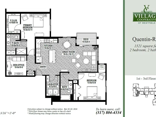 Quentin-Reverse Plan, Village Cooperative of Westfield (Active Adults 62+)