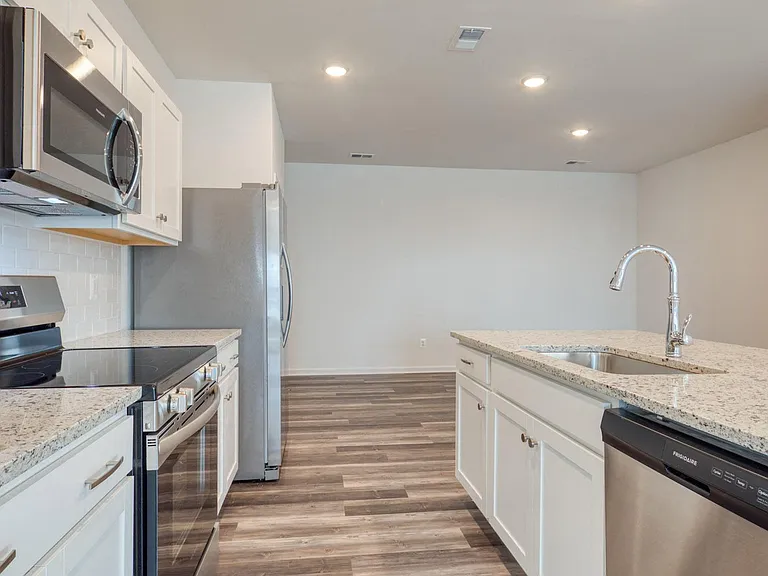 Glass top stove top