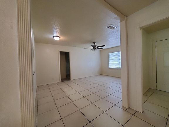 Living room view from front door