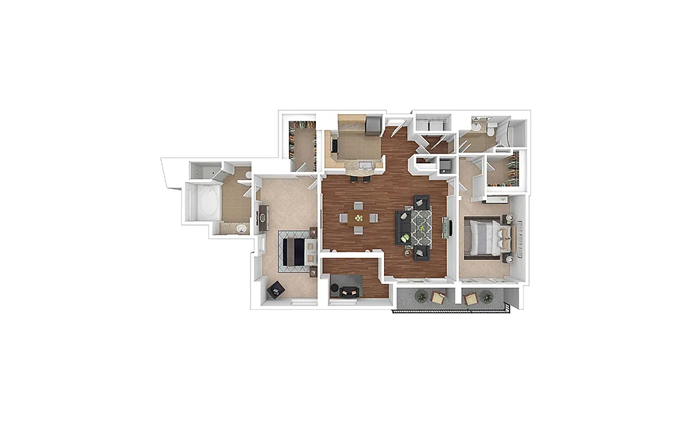 Floor plan B11U