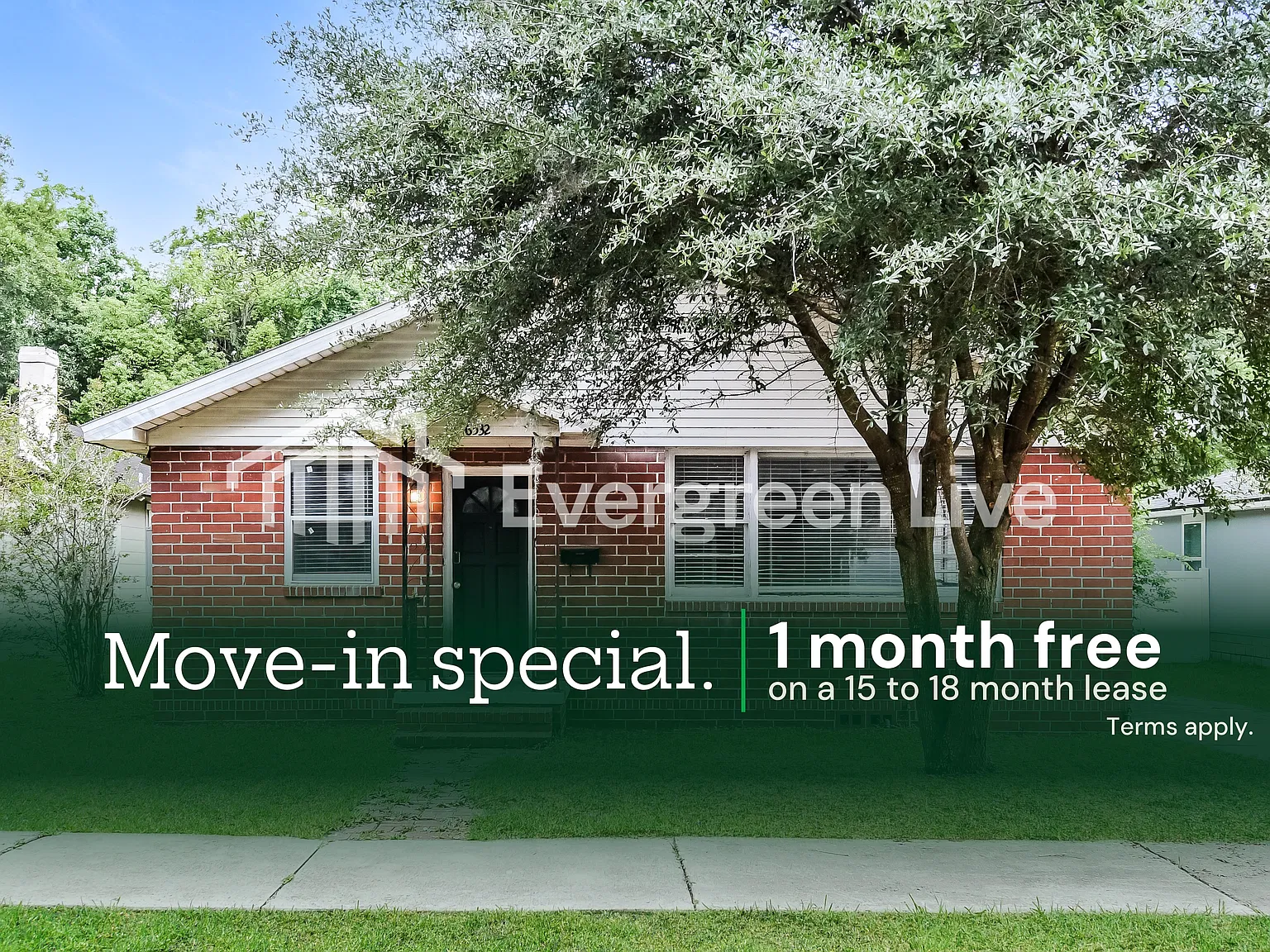3 bed, 1.0 bath, 1312 sqft, $945 — Photo 1