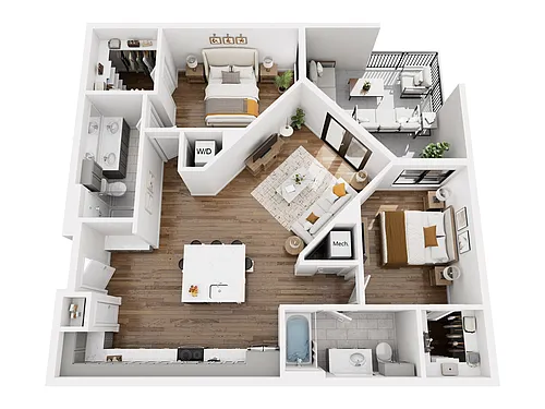 Floor plan Topaz AFF