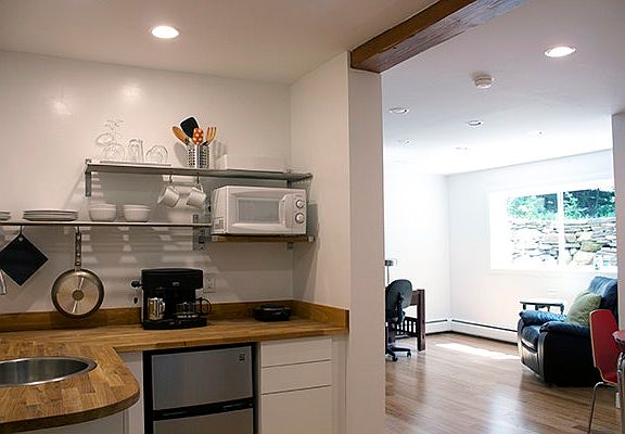 view entering apartment