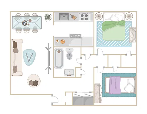 Floor plan Cypress