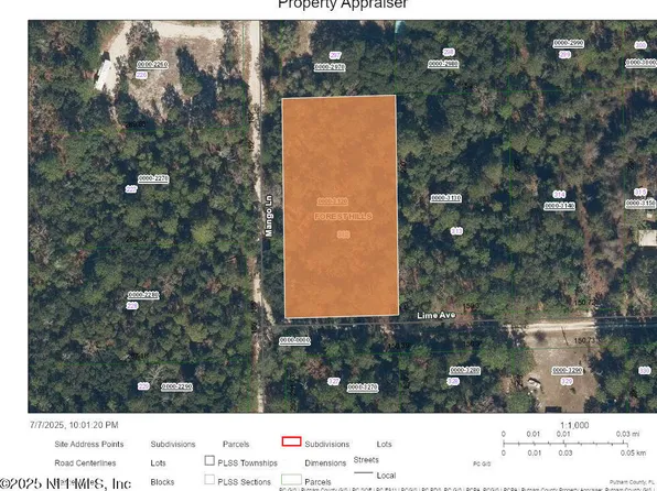 3120 MANGO Lane, Pomona Park, FL 32181