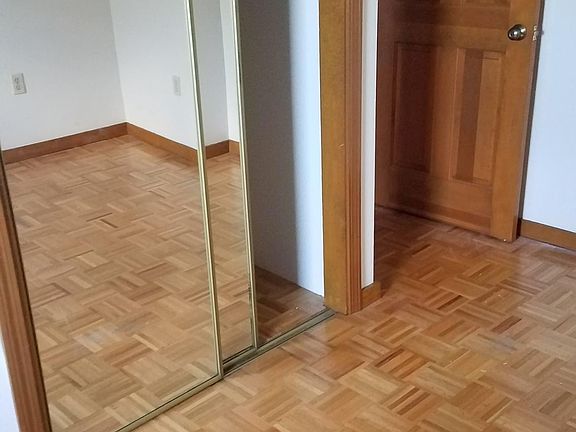 large closets in both bedrooms