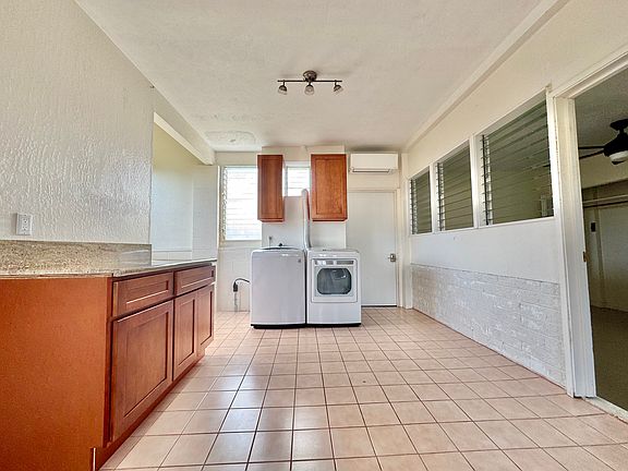 Split air conditioning and fans throughout. Bedroom 1 is on right side.