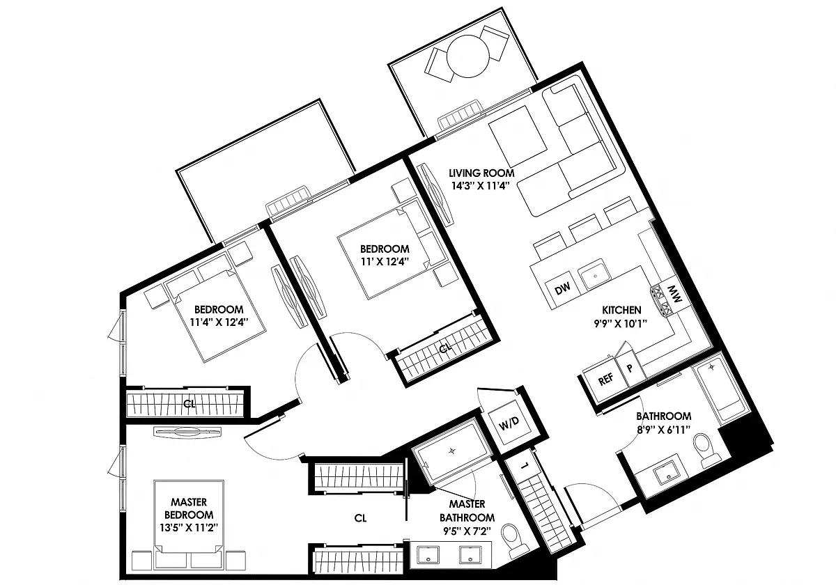 Floor plan 3A-1