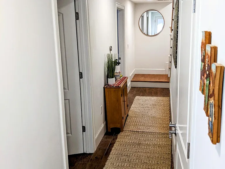 Downstairs hallway