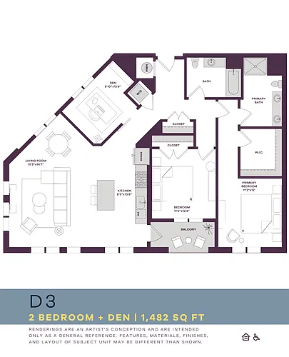 Floor plan D3