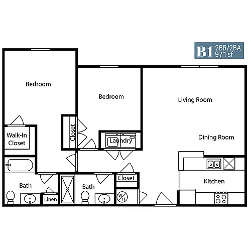 Floor plan B1