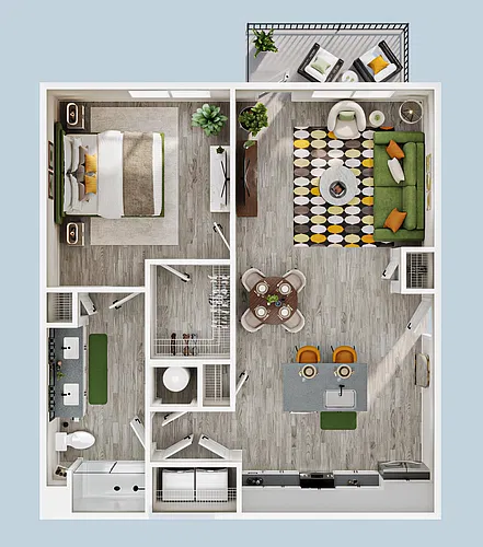 Floor plan Crystal Creek