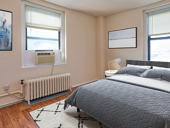 Master suite with walk-in closet