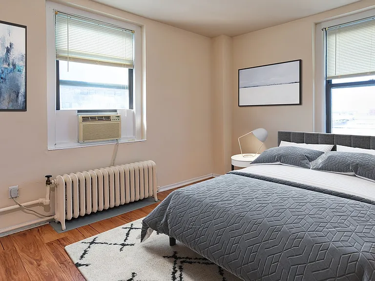 Master suite with walk-in closet