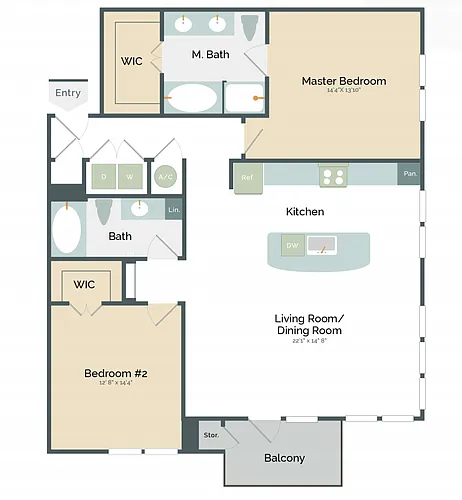 Floor plan C3