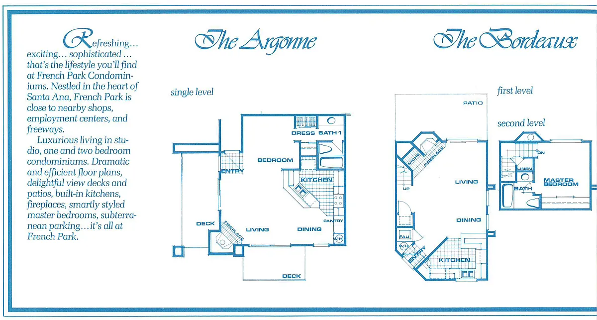 Floor plan One Bedroom