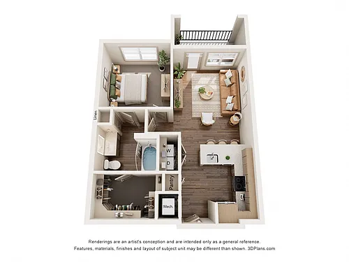 Floor plan A1a