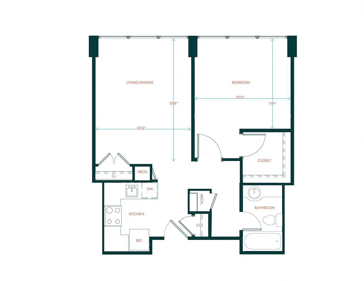 Floor plan A4