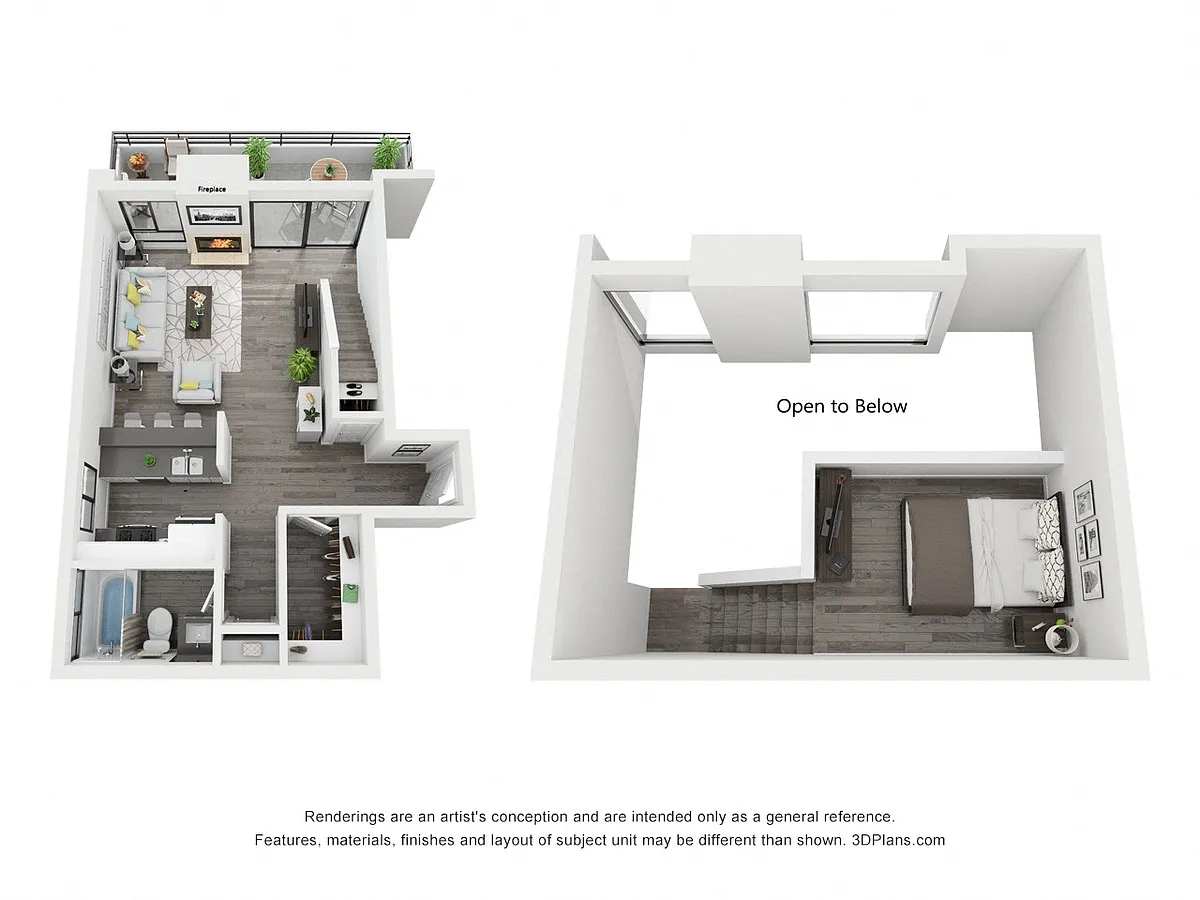 Floor plan Loft