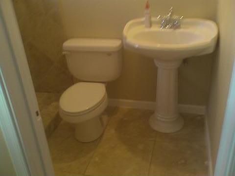 stone bathroom floors and showers