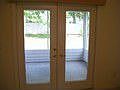 French Doors to the Screened patio