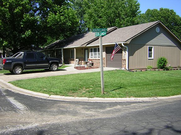 Front and side of house
