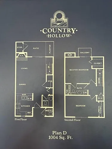 Floor plan Townhome