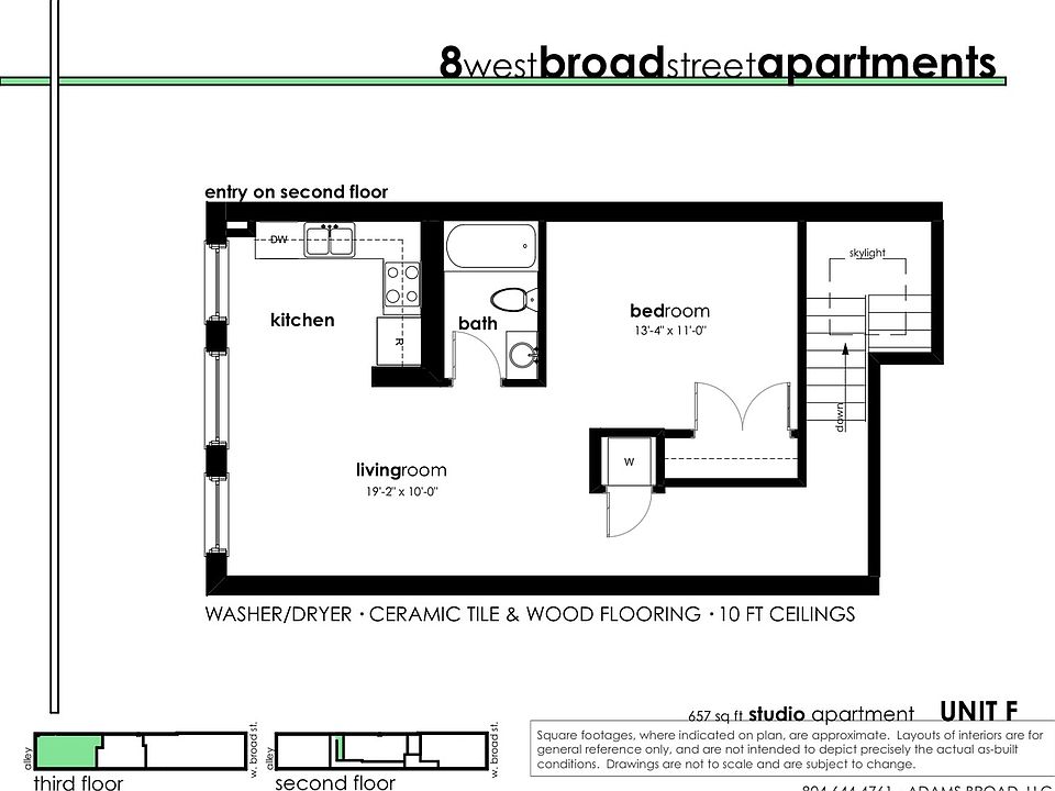 2nd image of 8 W Broad St APT F