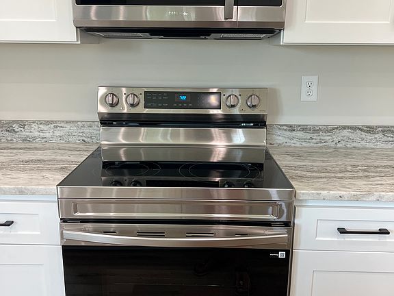New appliances in kitchen