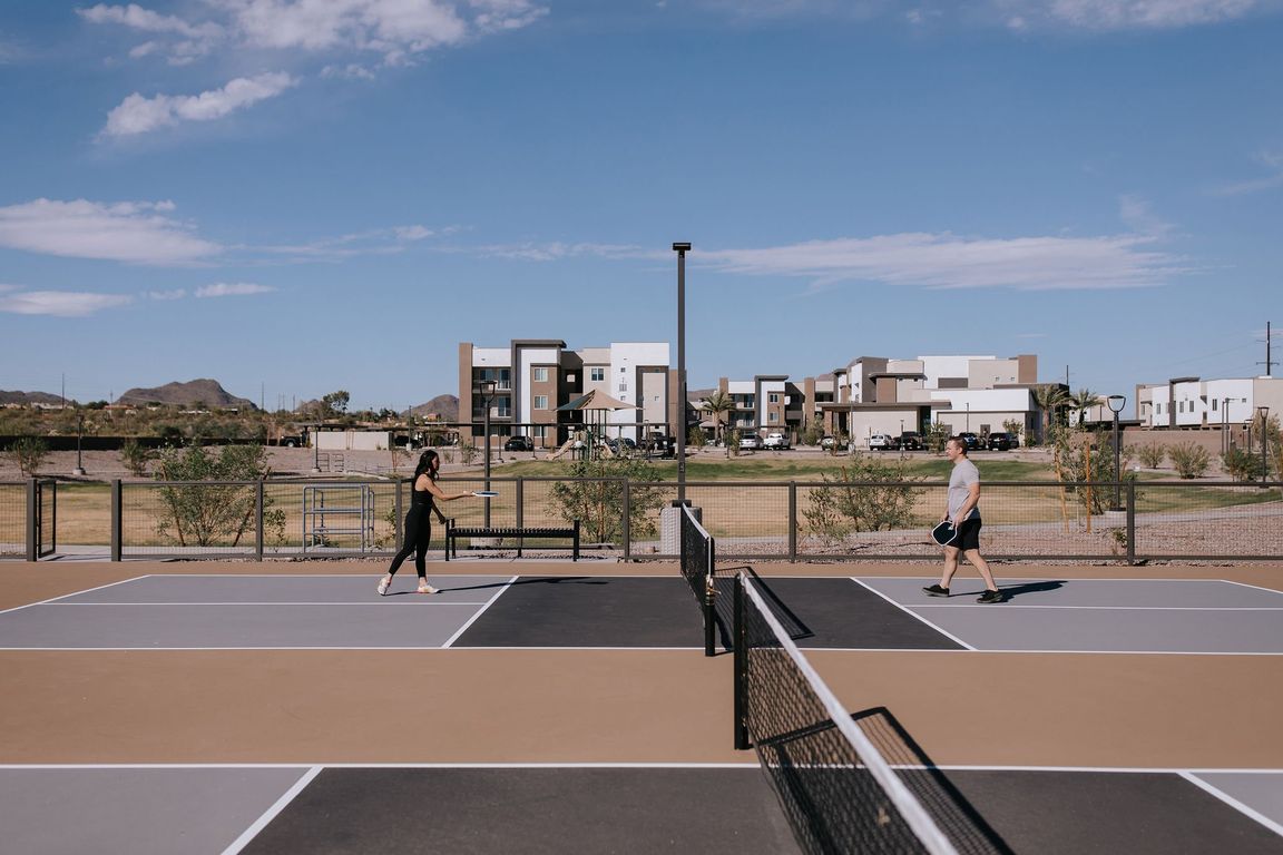 Convenient on-site Pickleball Courts at The Park