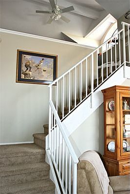 Traditional Stairway to Loft