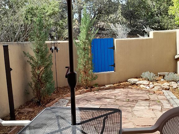 Back courtyard/ privacy/ looking onto open space.