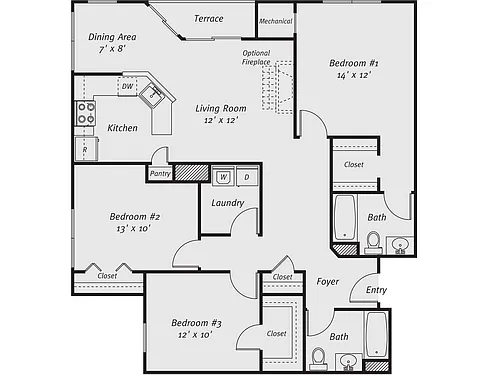 Floor plan C2