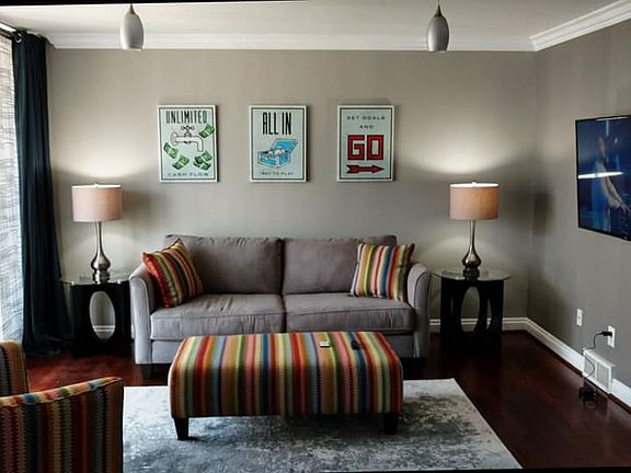 Family Room/dark wood floors